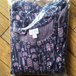 COPY - NWT lularoe unicorn Carly dress arrows xs